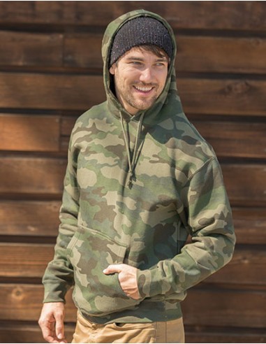 IND-IND4000C-Mens Heavyweight Hooded Pullover